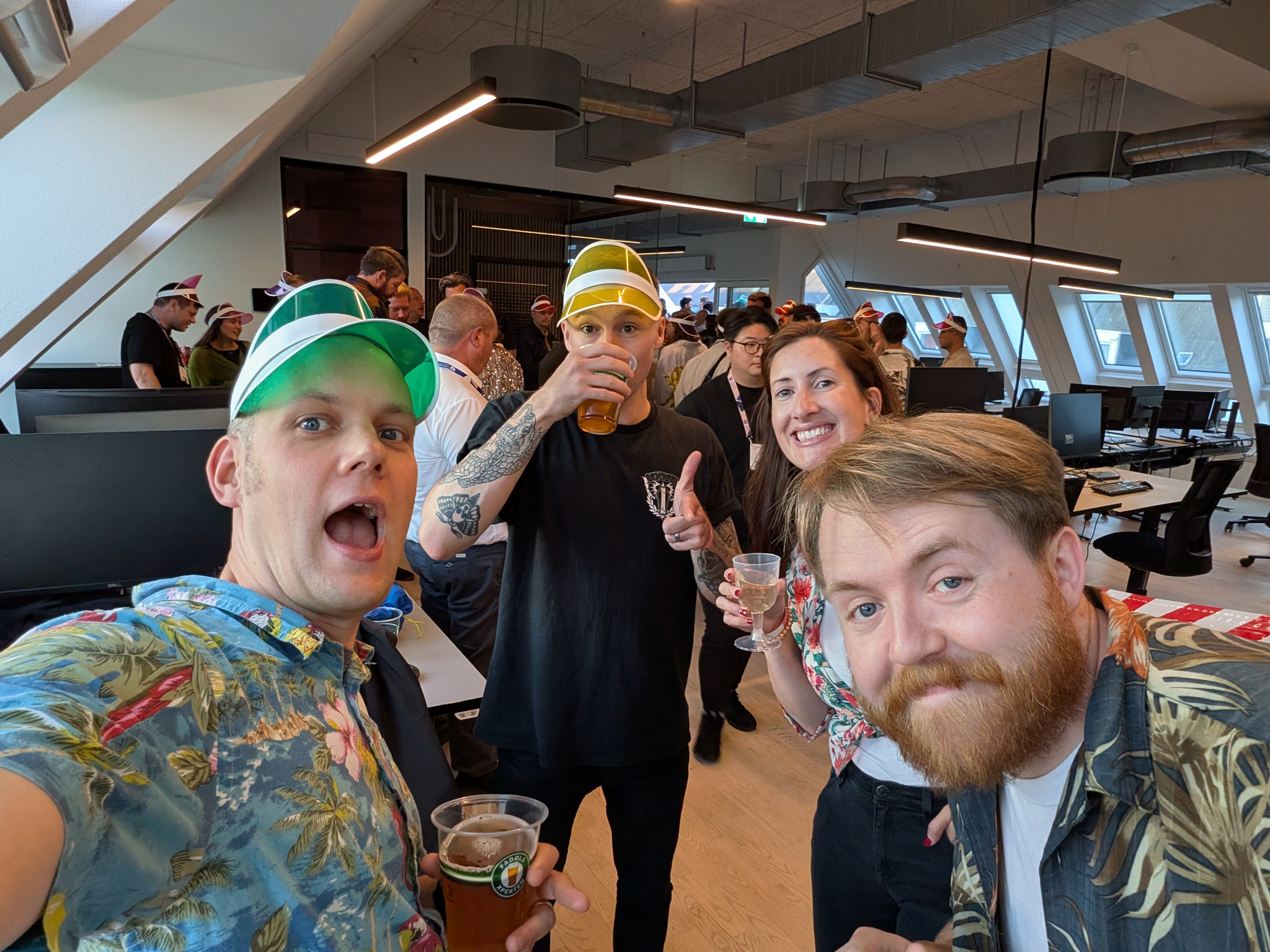 Some of the Gibe team at the Codegarden pre-party.